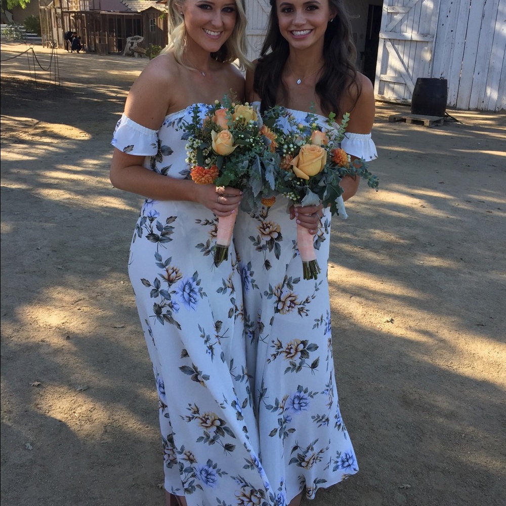 *Flynn Skye - Bella Maxi in White Rose - size XS